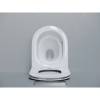 Унитаз подвесной Ceramica Nova Alba CN11005T смыв торнадо, сиденье микролифт, белый фото 7