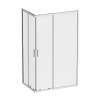 Душевой уголок Am.Pm Gem W90G-403-120280-MT профиль хром, стекло прозрачное, 120x80