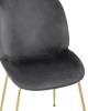 Набор из 2 стульев Stool Group Beetle 8329 VELVET GREY X2 серый фото 7