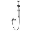 Смеситель для ванны Wonzon & Woghand WW-AE3205-BGG с душевым гарнитуром, темный графит