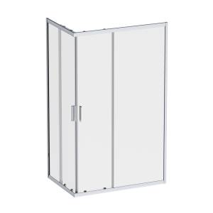 Душевой уголок Am.Pm Gem W90G-403-120280-MT профиль хром, стекло прозрачное, 120x80