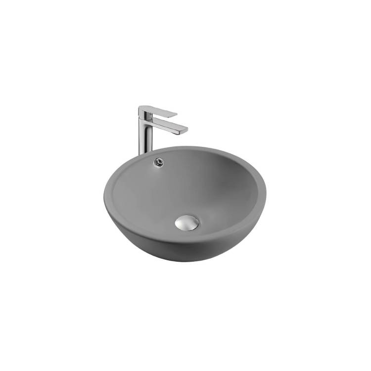 Раковина Aquatek AQ5354-MG 45 см, серая матовая