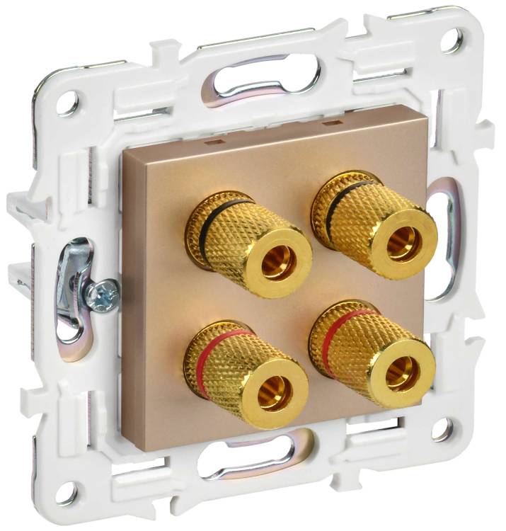 Акустическая розетка IEK Skandy SK-S40-K98 песочный
