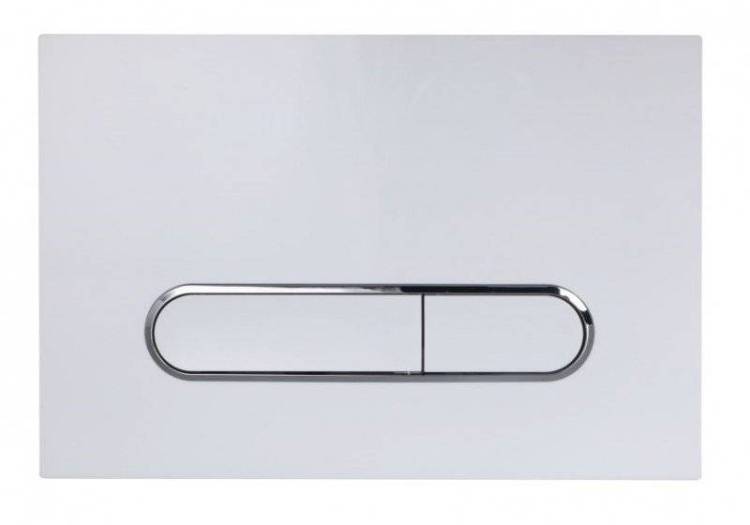 Кнопка смыва Esbano Fram OVL-17GW Glossy White