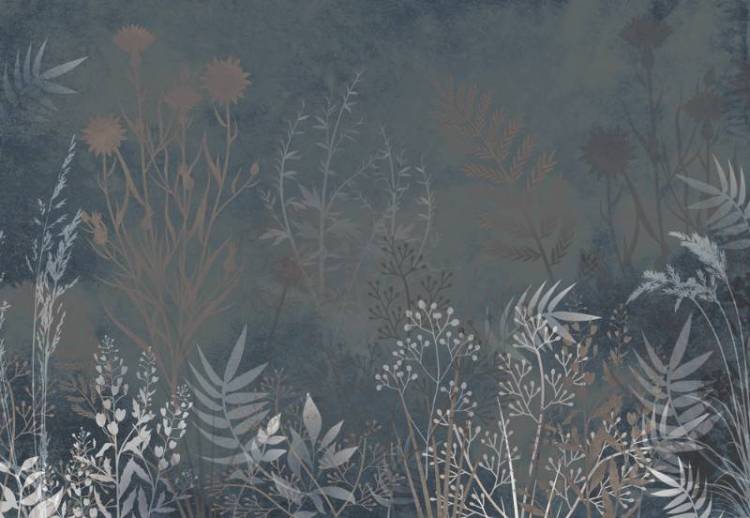 3D Фотообои Artegrafico «Композиция из полевых растений ночью» HRB-025 канвас