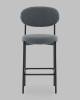 Стул полубарный Stool Group Бриф DD AV 477-F83-9005 (PP) темно-серый, букле фото 3