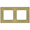 Рамка 2-постовая IEK Flite FI-M22-32-20-K26 оливковый фото 2