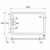 Поддон для душа Cezares Tray TRAY-AS-AH-140/90-30-W 140х90 фото 6