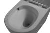 Унитаз подвесной Vincea Globo VT1-14STMG безободковый, сиденье микролифт, серый матовый фото 5