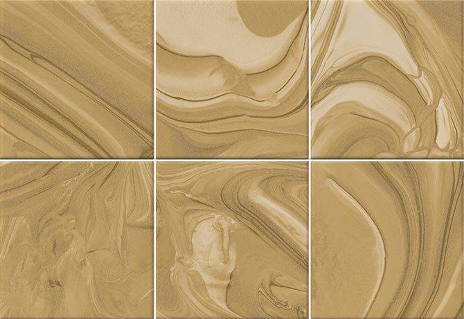 Декор Vives Hanami Mankai Caramelo 23x33.5