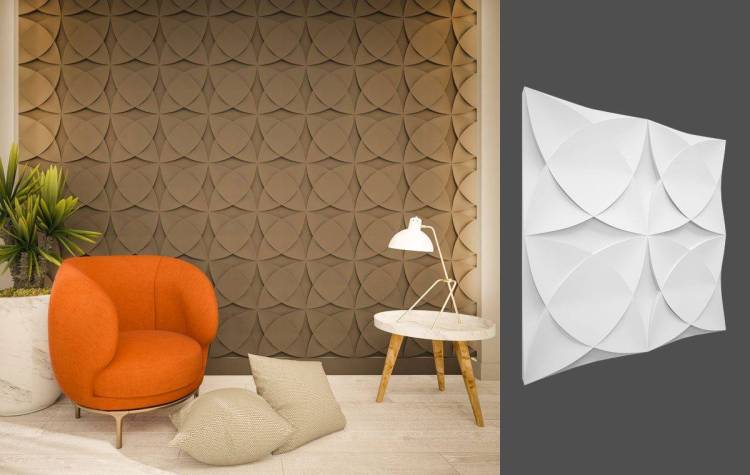 Гипсовая панель Deco Line Modern M-19 60x3x60