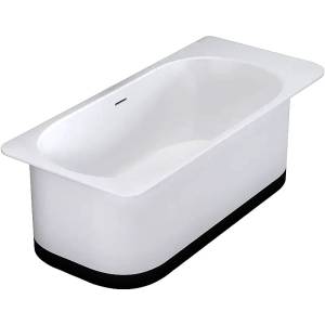 Ванна из искусственного камня Salini Ninfea S-Stone 102721M 180x82 матовая