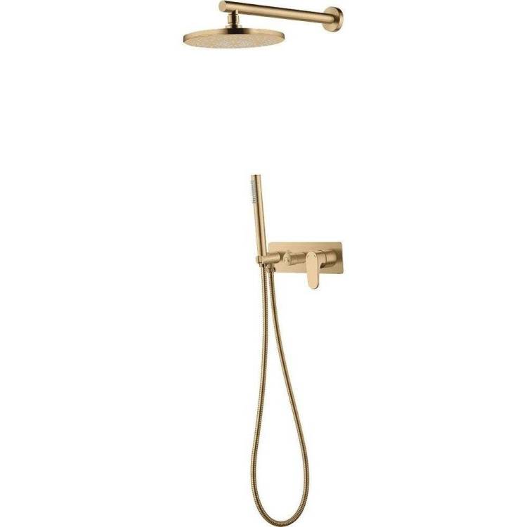 Душевой комплект Boheme Spectre 454-BR бронзовый, с внутренней частью