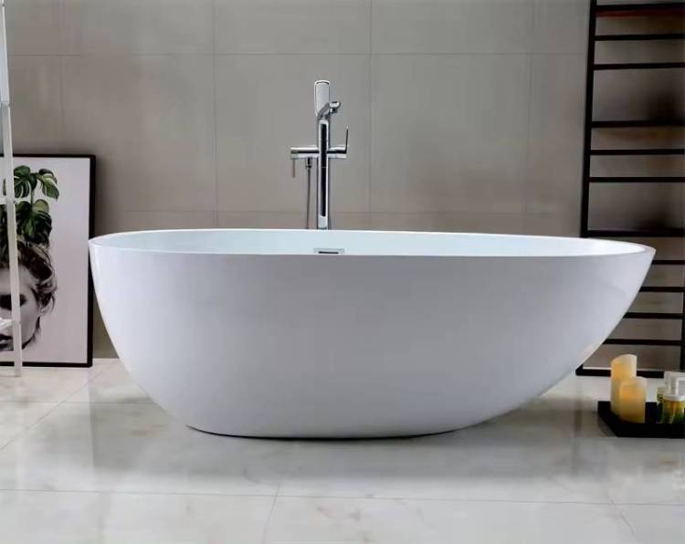 Акриловая ванна Cerutti Spa Mimi CT9671 белая, 170x80