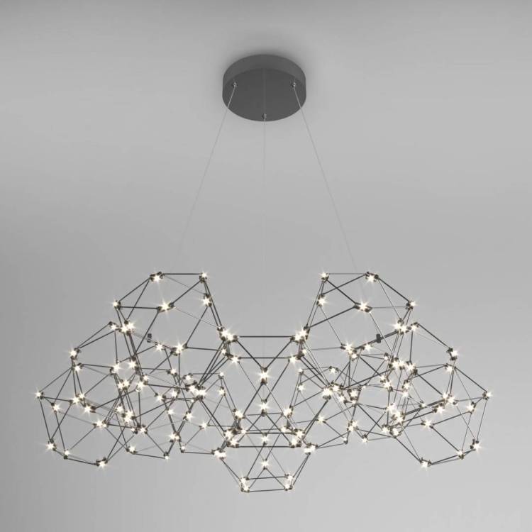 Подвесной светильник Eurosvet Uma 90169/12 черный жемчуг