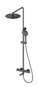 Душевая стойка Oliveeka Y OL-739902-BGM оружейный металл