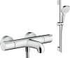 Душевой комплект Hansgrohe Ecostat 1001 CL ВМ 13201000 термостат + душевой гарнитур Croma Select E Vario 26582400
