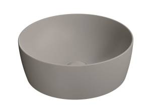 Раковина GSI Nubes 903905 серый беж матовый, 40x40