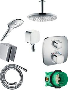 Душевой комплект Hansgrohe Raindance Select E 300 27337000+26520000+28331000+28272000+27414000+15708000+1800180
