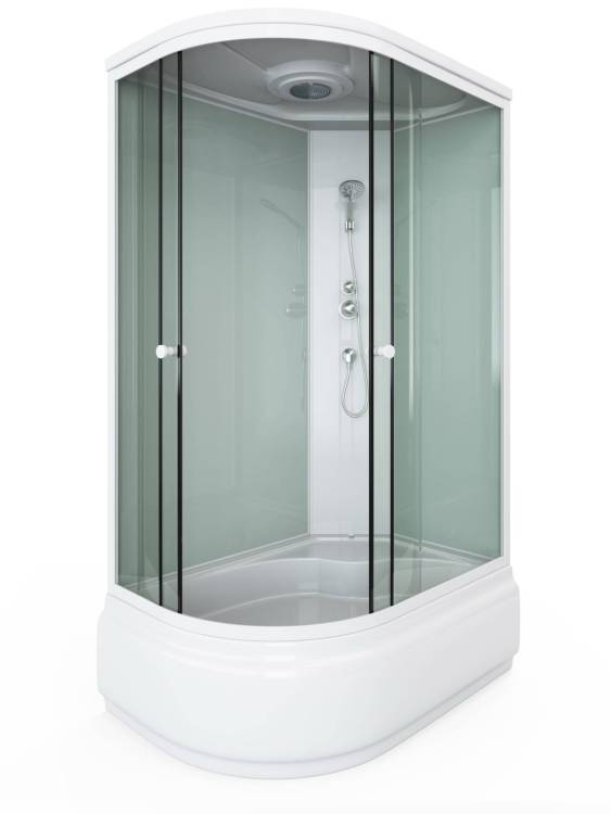 Душевая кабина Arcus Style S-09 R 80x120x215, стекла - матовые фактурные, правая