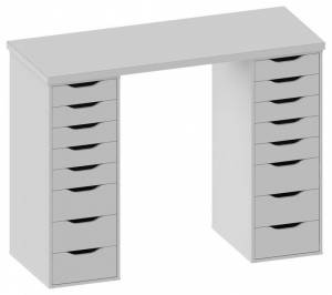 Стол письменный Гуд Лакк Ингар S00487 белый