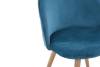 Стул Stool Group Лион DC-69030A HLR-60 велюр с ромбами, аквамарин фото 5