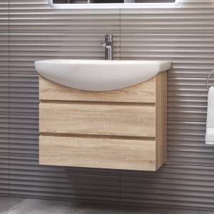 Тумба под раковину Vigo Wing 600-0-2 tp.WIN.BAL.60.2Y дуб сонома, для раковины Балтика