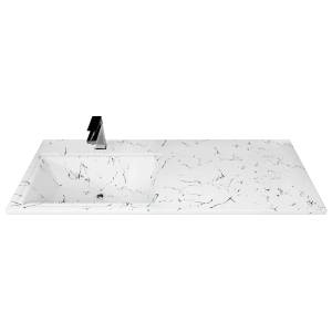 Раковина Stella Polar Мадлен SP-00001071 левая, 120 см, под белый мрамор