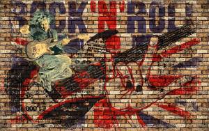 3D Фотообои Artegrafico «Rock N Roll» LOFT-010 канвас