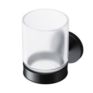 Стакан AM.PM X-Joy A85A34322 с настенным держателем черный