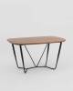 Стол обеденный Stool Group Даймакс FDC9002S top DUAL темное дерево 140x90x75 фото 2