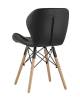 Набор из 4 стульев Stool Group Бон DC-19122601 black X4 черный фото 5