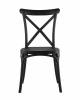 Стул Stool Group Кроссбэк Y030 black пластиковый, черный фото 2
