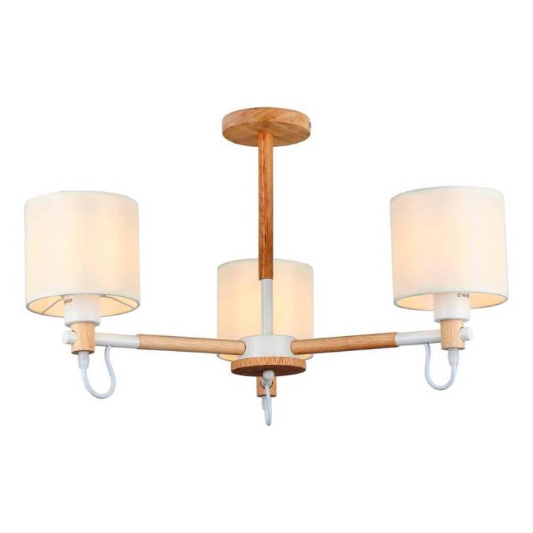 Потолочная люстра Imex MD.19107-3-S-WOOD+WH