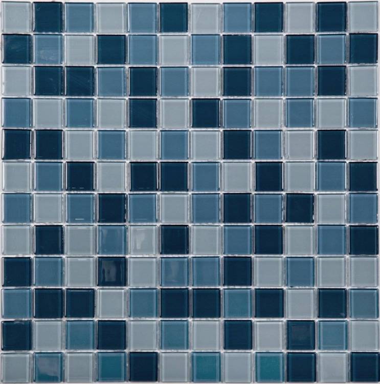 Мозаика NSmosaic Crystal series SG-8074 стекло (25x25x4) 318x318