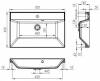 Мебель для ванной BelBagno Aurora 70 rovere tabacco фото 5