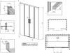 Душевая дверь в нишу Radaway Idea Black DWD 150 фото 7