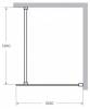 Душевая перегородка Cezares Liberta LIBERTA-L-1-105-120-C-Cr хром фото 5