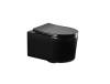 Комплект Aquatek Мия SET AQUATEK Мия-MB-049 4в1 безободковый, с микролифтом, черный матовый фото 4
