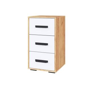 Тумба ТЭКС Квартет-13 00-00162640 дуб крафт/белый