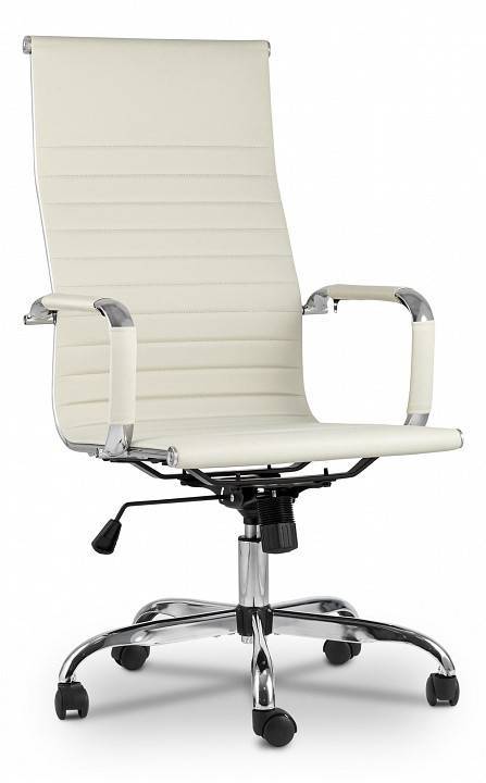 Кресло компьютерное Stool Group TopChairs City D-101H beige бежевое