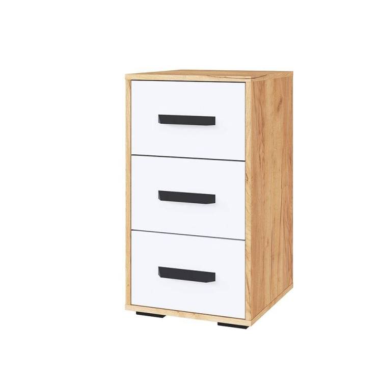 Тумба ТЭКС Квартет-13 00-00162640 дуб крафт/белый