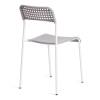 Стул Tetchair Adde (mod. C-049) 24666 серый, белый фото 3