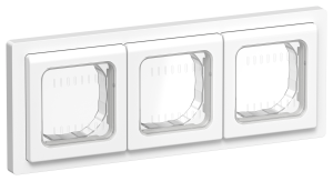 Рамка 3-постовая IEK Flite FI-M30-32-55-K01 белый