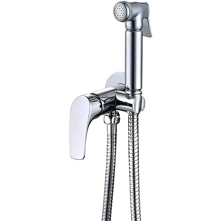 Гигиенический душ Aquanet Atletic AF310-52C со смесителем, с внутренней частью