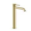 Смеситель для раковины Sancos Etna SC9002BG высокий, брашированное золото
