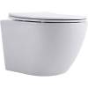 Унитаз подвесной Aquanet Cetus W Short безободковый, с крышкой-сиденьем микролифт