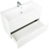 Тумба с раковиной Belbagno Vittoria VITTORIA-1000-2C-SO-BO-P 100x45x57 Bianco Opaco подвесная с двумя выкатными ящиками фото 4