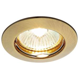Встраиваемый точечный светильник Ambrella light Classic 863A SB