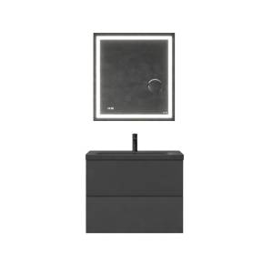 Мебель для ванной Am.Pm Gem BK90GN подвесная 70x75 см, черный матовый